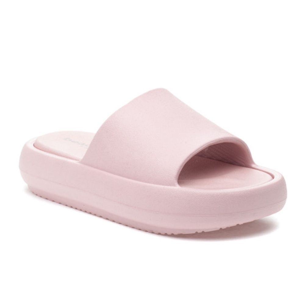 J Slides Pink Platform Slide Sandals